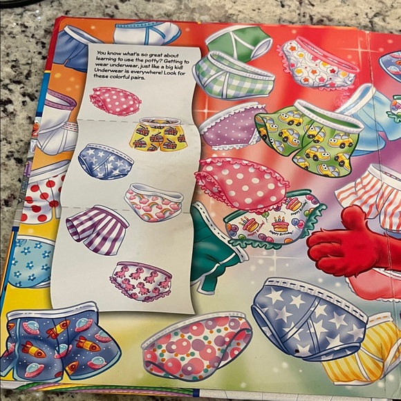 Sesame Street Elmo's Potty Book with Red and Yellow Characters - Picture 10 of 13